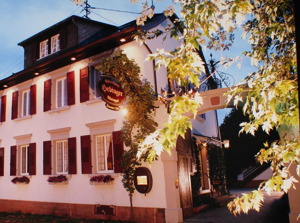 Gaestehaus Hebinger Am Schlosspark Дайдесхайм Екстериор снимка